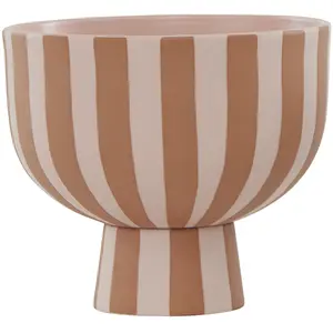OYOY Living Design Bol marron en grès Ø15xH13cm