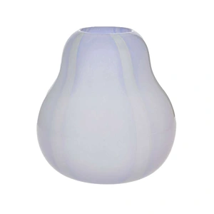 Comparateur de prix : OYOY Vase bleu en verre Ø19,5xH20cm
