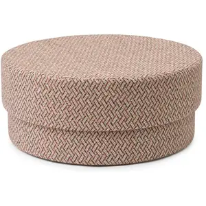 Pouf en tissu rouge Silo large Carnival rouge/Wynwood 13 Wynwood 13 - ...