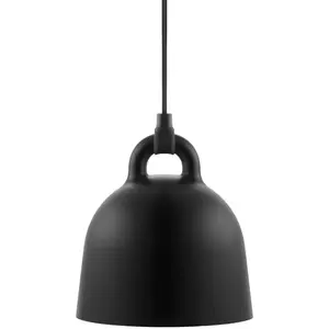 Comparateur de prix : Normann Copenhagen - Suspension Bell - Noir - Aluminium - Designer Jacob Rudbeck