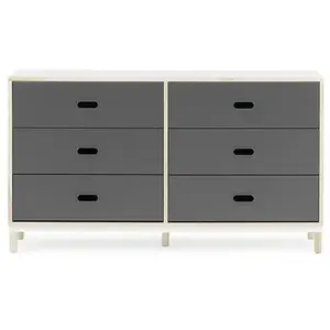 Normann Copenhagen Kabino armoire avec 6 tiroirs gris pas cher