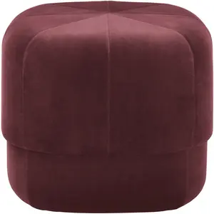 Pouf en velours 46 cm bordeaux Circus foncé rouge - Normann CopenhagenVendu parmade-in-design
