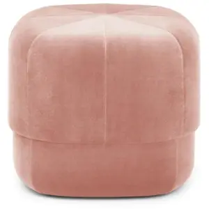 Pouf en velours 46 cm blush rose Circus Blush - Normann Copenhagen pas cher