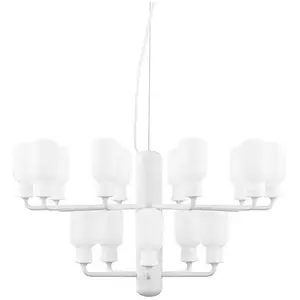 Simon Legald Lustre blanc Amp blanc / blanc - Normann Copenhagen