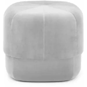 Pouf en velours 46 cm beige Circus Beige - Normann Copenhagen