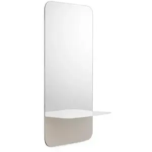 Normann Copenhagen Miroir Horizon vertical blanc - 600988