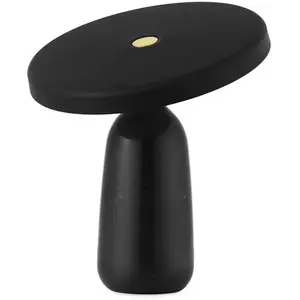Normann Copenhagen EDDY-Lampe à poser LED Acier / Marbre H33.6cm pas cher