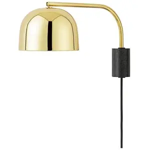 Normann Copenhagen GRANT SMALL-Applique murale avec prise Métal L43cm