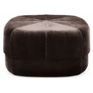 Pouf en polyester coffee L Circus Coffee - Normann Copenhagen