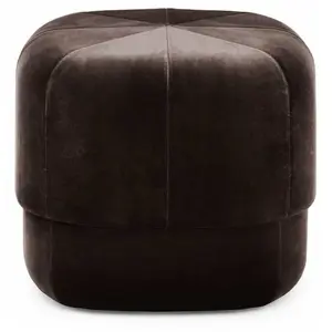 Pouf en polyester coffee S Circus Coffee - Normann Copenhagen