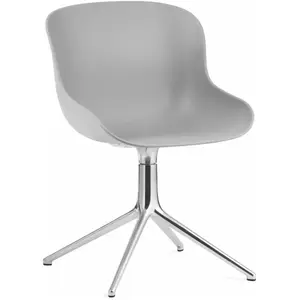 Chaise pivotant Hyg - gris - Aluminium Normann Copenhagen