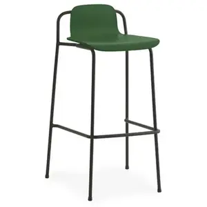 Tabouret de bar Studio 75 Cm Acier Noir - Normann Copenhagen pas cher