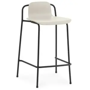 Chaise de Bar Studio - gris clair - H 65 cm Normann Copenhagen pas cher