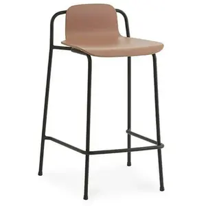 Tabouret de bar Studio 65 Cm Acier Noir - Normann Copenhagen pas cher