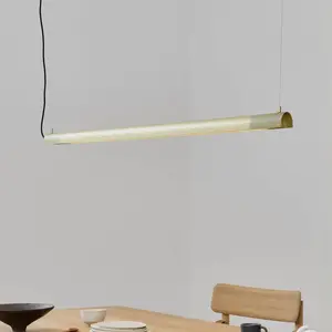Comparateur de prix : Suspension GEJST Radent couleur laiton, longueur 138 cm, G13 LED