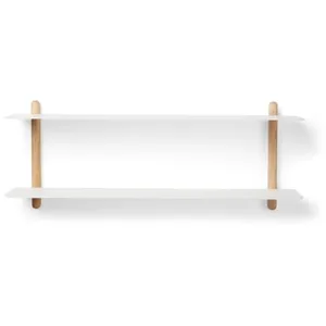 Étagère Nivo Configuration F - Chêne/ blanc Gejst