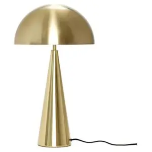 Hubsch Hübsch - Mush Table Lamp Tall Brass pas cher