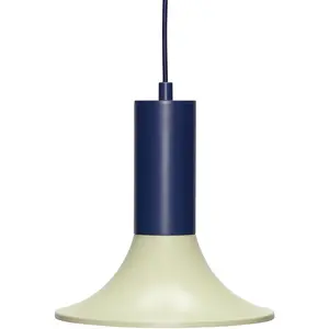 Comparateur de prix : Hubsch Luminaire suspension bleu/vert clair - 962003