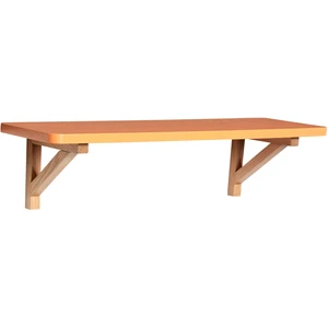 Hubsch Etagère murale Arki orange/naturel - 881914 pas cher