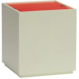Hubsch Table d'appoint et de rangement en frêne vert et rouge Vault - Hübsch pas cher