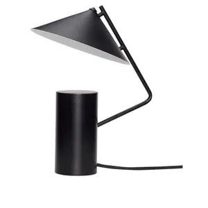 Comparateur de prix : Hubsch Lampe de table en métal - noir