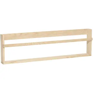 Étagère murale simple en bois de chêne Display - HübschVendu parsmallable
