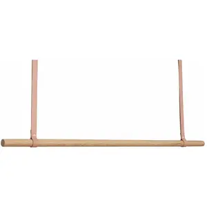 Comparateur de prix : Barre de penderie Hubsch Interior Acorn - naturel/rose - 3x120x95 cm