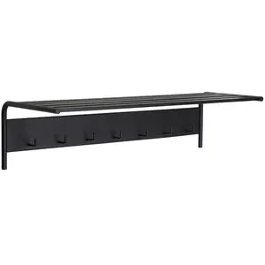 HUBSCH INTERIOR Porte manteaux en acier noir 81 cm Fusion - HübschVendu parinteriorlabels