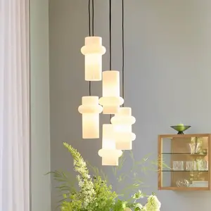 Comparateur de prix : Hubsch Suspension Pilule blanche brillante