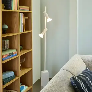 Comparateur de prix : Hubsch Lampadaire gris clair