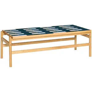 Hubsch Table basse à motif multicolore pas cher