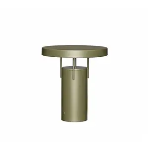 Comparateur de prix : lampe à poser rechargeable HÜBSCH BringMe vert foncé métallisé, 28 cm
