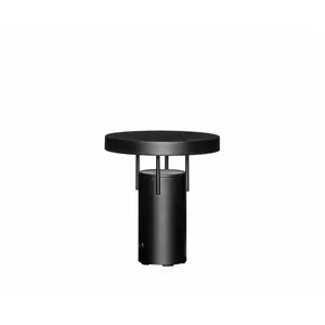 lampe à poser LED rechargeable HÜBSCH BringMe Mini, noir mat, 20 cm pas cher