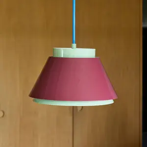 Suspension Remi Pendule Hübsch Bordeaux taille unique pas cher