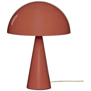 Comparateur de prix : Hubsch Lampe de table Mush mini rouge - 962054