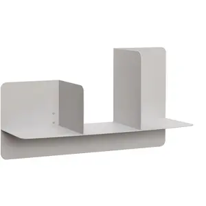 Hubsch Étagère murale métal - gris