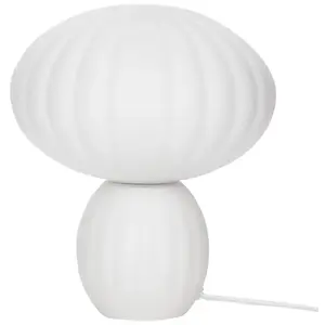 Comparateur de prix : Hubsch KUMU-Lampe à poser Verre soufflé H28cm