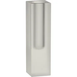 Vase en verre dépoli Hubsch Interior Block Slim - ø5xh18cm