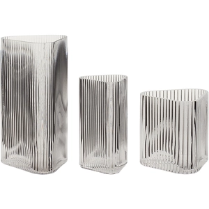 Hübsch Vases triangulaire Hubsch Interior Elements (x3)