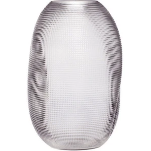 Comparateur de prix : Hübsch Vase en verre fumé  H30