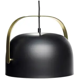 Hubsch Suspension noire en métal laitonVendu parliving-and-company