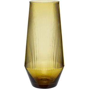 Comparateur de prix : Hübsch Vase en verre ambre H26 H26