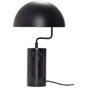 Comparateur de prix : Hubsch Lampe de table en marbre noir