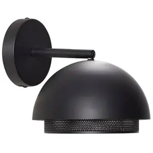 Comparateur de prix : Hubsch Interior Applique Murale Design en Métal Noir Ronde