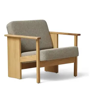 Fauteuil Block en chêne - Kvadrat Hallingdal 65 0227 Form&Refine pas cher