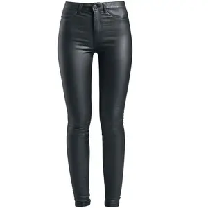Comparateur de prix : Noisy May Pantalon Callie High Waist Skinny Coated