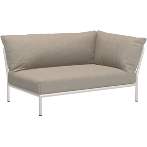 Houe - Canapé de jardin modulable Level 2 - Beige - Tissu Sunbrella He...Vendu parmade-in-design