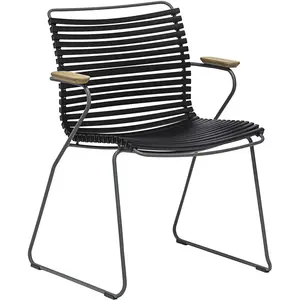 Houe - Fauteuil Click - Noir - Bambou - Designer Henrik Pedersen pas cher