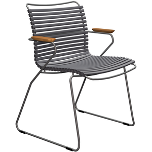 Houe - Fauteuil Click - Gris - Acier thermolaqué - Designer Henrik Ped...