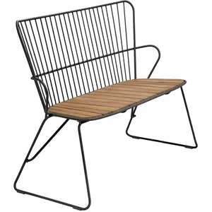 Banc en métal noir PAON - HoueVendu parmade-in-design